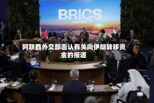 阿联酋外交部否认有关向伊朗转移资金的报道