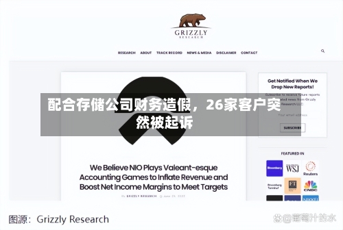 配合存储公司财务造假，26家客户突然被起诉-第3张图片