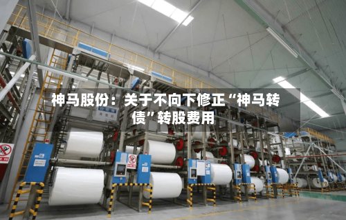 神马股份:关于不向下修正“神马转债”转股费用