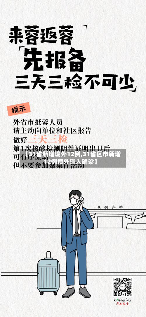 【31省新增境外12例,31省区市新增12例境外输入确诊】